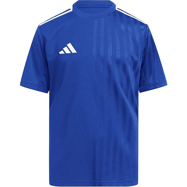 Adidas Campeon 25 Maillot Manches Courtes Enfants - Royal / Blanc