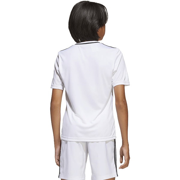 Adidas Campeon 25 Maillot Manches Courtes Enfants - Blanc / Noir