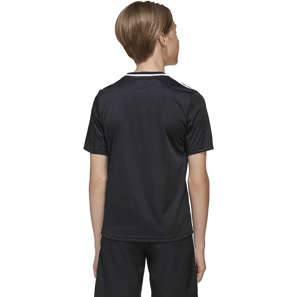 Adidas Campeon 25 Maillot Manches Courtes Enfants - Noir / Blanc