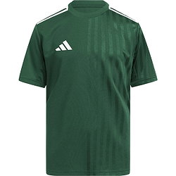 Adidas Campeon 25 Maillot Manches Courtes Enfants - Vert Foncé / Blanc