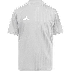 Adidas Campeon 25 Maillot Manches Courtes Enfants - Gris / Blanc