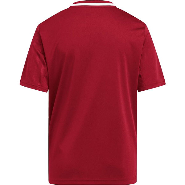 Adidas Campeon 25 Maillot Manches Courtes Enfants - Rouge / Blanc