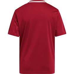 Présentation: Adidas Campeon 25 Maillot Manches Courtes Enfants - Rouge / Blanc