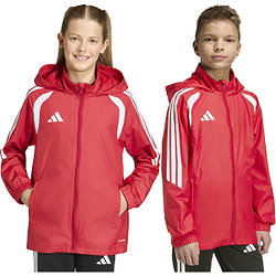 Présentation: Adidas Tiro 26 League Coupe-Vent Enfants - Rouge / Blanc