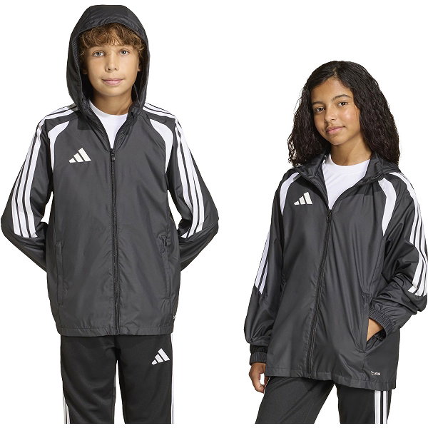 Adidas Tiro 26 League Windbreaker Kinderen - Zwart / Wit