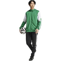 Présentation: Adidas Squadra 25 Sweat À Capuche Hommes - Vert / Blanc