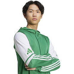 Présentation: Adidas Squadra 25 Sweat À Capuche Hommes - Vert / Blanc