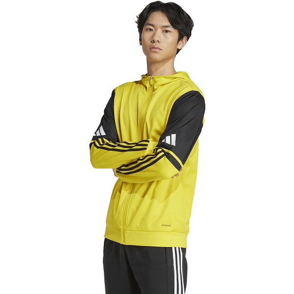 Adidas Squadra 25 Sweat À Capuche Hommes - Jaune / Noir
