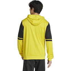 Présentation: Adidas Squadra 25 Sweat À Capuche Hommes - Jaune / Noir