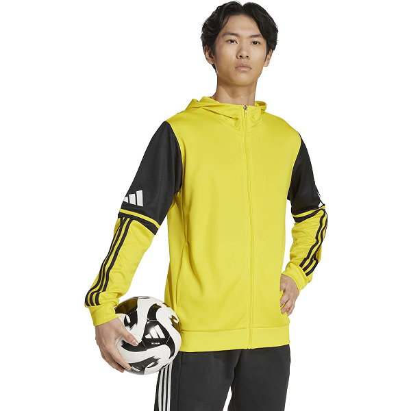 Adidas Squadra 25 Sweat À Capuche Hommes - Jaune / Noir