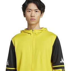 Présentation: Adidas Squadra 25 Sweat À Capuche Hommes - Jaune / Noir