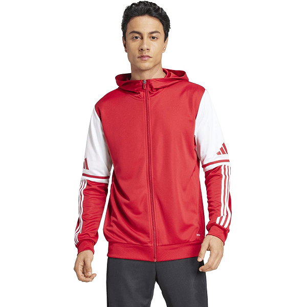 Adidas Squadra 25 Hoodie Herren - Rot / Weiß