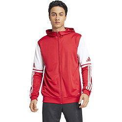 Vorschau: Adidas Squadra 25 Hoodie Herren - Rot / Weiß