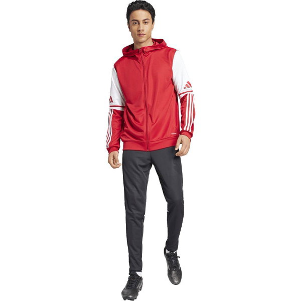 Adidas Squadra 25 Hoodie Herren - Rot / Weiß