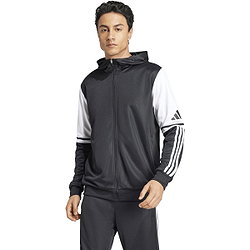 Présentation: Adidas Squadra 25 Sweat À Capuche Hommes - Noir / Blanc