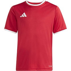 Adidas Entrada 26 Shirt Korte Mouw Kinderen - Rood / Wit