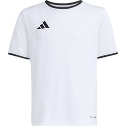 Adidas Entrada 26 Maillot Manches Courtes Enfants - Blanc / Noir