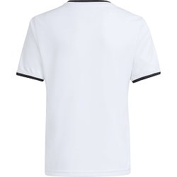 Présentation: Adidas Entrada 26 Maillot Manches Courtes Enfants - Blanc / Noir