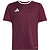 Adidas Entrada 26 Maillot Manches Courtes Enfants - Bordeaux / Blanc