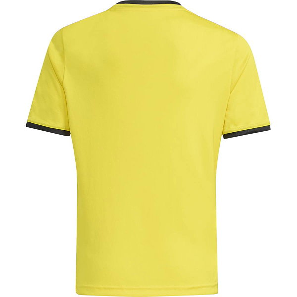 Adidas Entrada 26 Maillot Manches Courtes Enfants - Jaune / Noir