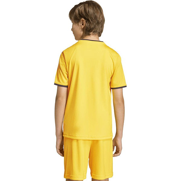 Adidas Entrada 26 Maillot Manches Courtes Enfants - Jaune / Noir