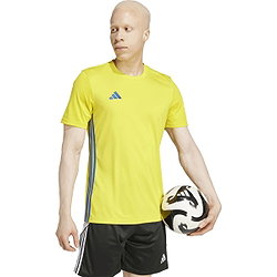 Présentation: Adidas Tabela 23 Maillot Manches Courtes Hommes - Jaune / Noir