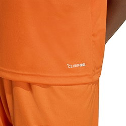 Présentation: Adidas Entrada 26 Maillot Manches Courtes Enfants - Orange / Blanc