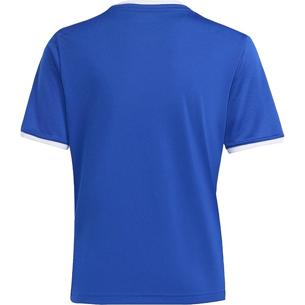 Adidas Entrada 26 Maillot Manches Courtes Enfants - Royal / Blanc
