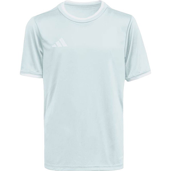 Adidas Entrada 26 Maillot Manches Courtes Enfants - Menthe / Blanc