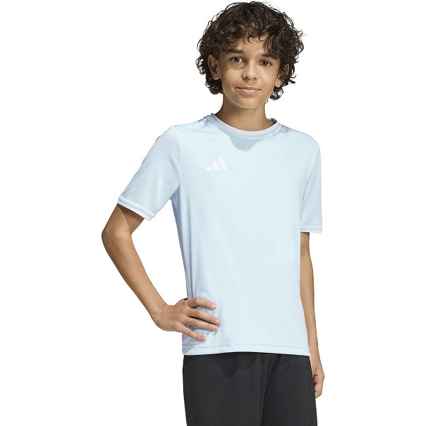 Adidas Entrada 26 Maillot Manches Courtes Enfants - Menthe / Blanc