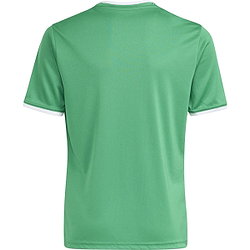 Présentation: Adidas Entrada 26 Maillot Manches Courtes Enfants - Vert / Blanc
