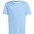 Adidas Entrada 26 Maillot Manches Courtes Enfants - Bleu Ciel / Blanc
