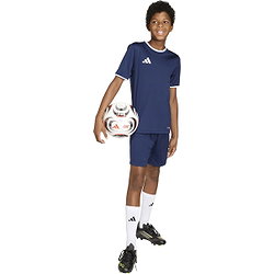 Voorvertoning: Adidas Entrada 26 Shirt Korte Mouw Kinderen - Marine / Wit