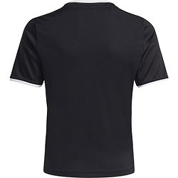 Présentation: Adidas Entrada 26 Maillot Manches Courtes Enfants - Noir / Blanc