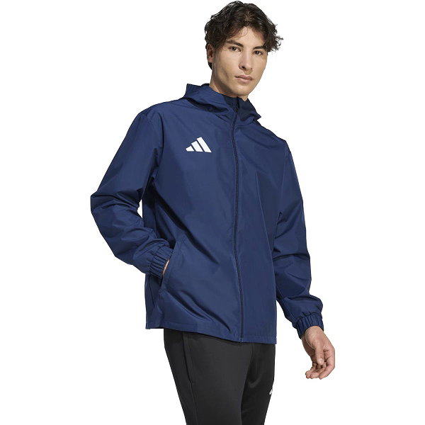 Adidas Entrada 26 All Weather Veste De Pluie Hommes - Marine / Blanc