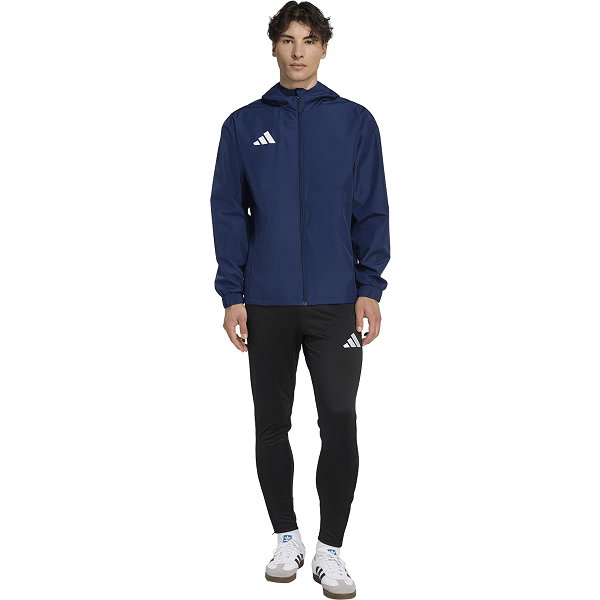 Adidas Entrada 26 All Weather Veste De Pluie Hommes - Marine / Blanc