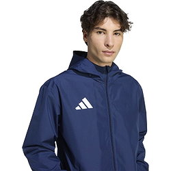 Présentation: Adidas Entrada 26 All Weather Veste De Pluie Hommes - Marine / Blanc