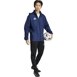 Présentation: Adidas Entrada 26 Multi Veste D'entraînement À Capuche Hommes - Marine / Blanc