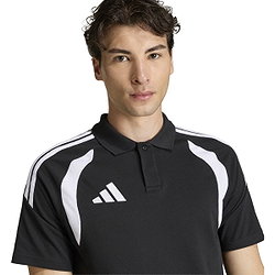 Présentation: Adidas Tiro 26 League Polo Hommes - Noir / Blanc