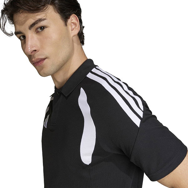 Adidas Tiro 26 League Polo Hommes - Noir / Blanc
