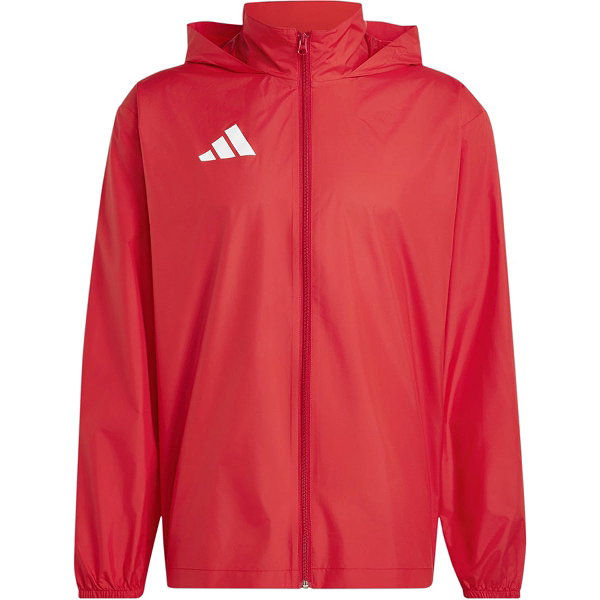 Adidas Entrada 26 Multi Veste D'entraînement À Capuche Hommes - Rouge / Blanc