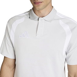 Présentation: Adidas Tiro 26 League Polo Hommes - Gris / Blanc