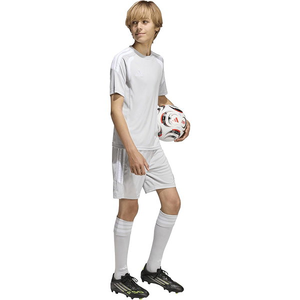 Adidas Tiro 26 League Short Enfants - Gris / Blanc