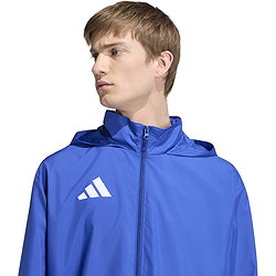 Présentation: Adidas Entrada 26 Multi Veste D'entraînement À Capuche Hommes - Royal / Blanc