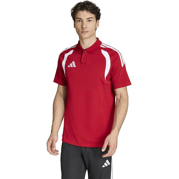 Adidas Tiro 26 League Polo Hommes - Rouge / Blanc