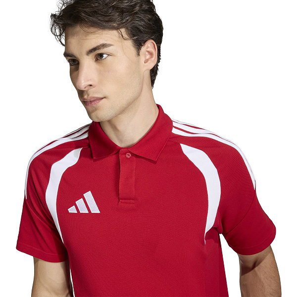 Adidas Tiro 26 League Polo Hommes - Rouge / Blanc