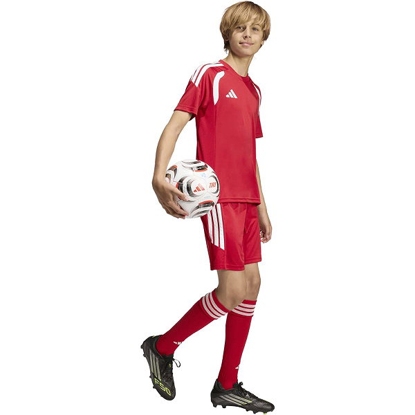 Adidas Tiro 26 League Short Enfants - Rouge / Blanc