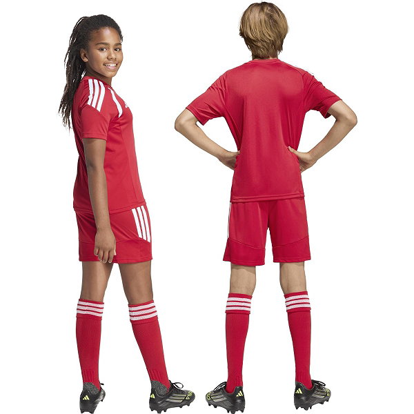 Adidas Tiro 26 League Short Enfants - Rouge / Blanc