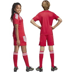 Présentation: Adidas Tiro 26 League Short Enfants - Rouge / Blanc