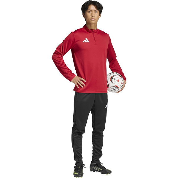 Adidas Entrada 26 Ziptop Hommes - Rouge / Blanc